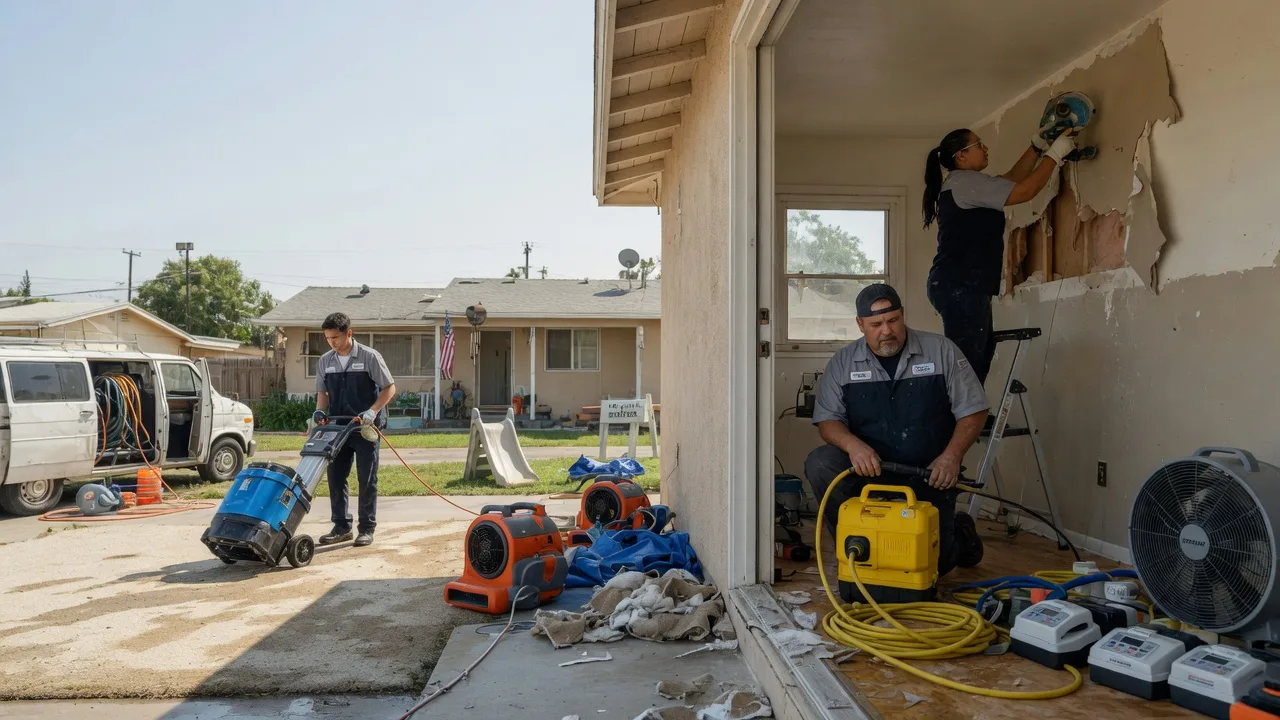 Water Damage Restoration in Claremont, IL near me